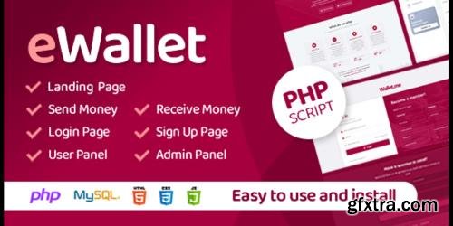 CodeSter - eWallet v3.0 - PHP Script - 30649