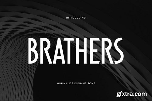 BRATHERS - Minimalist Elegant Font