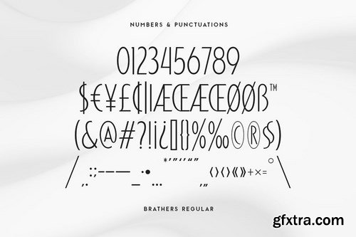 BRATHERS - Minimalist Elegant Font