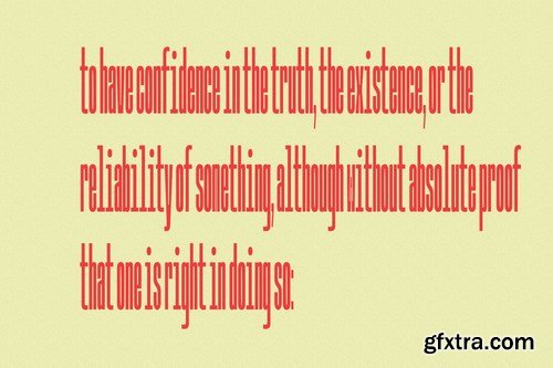 Gramary Compressed Sans Font