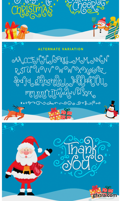 Christmas Midnight Font