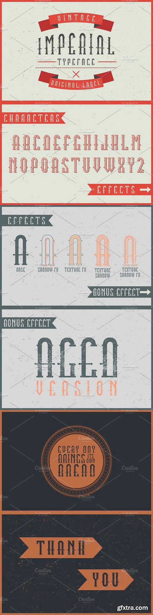 Imperial label typeface