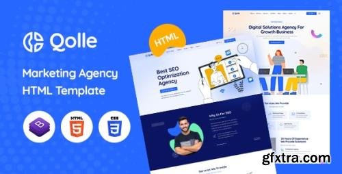 ThemeForest - Qolle v1.0 - HTML Template for Digital Marketing Agency - 33843987