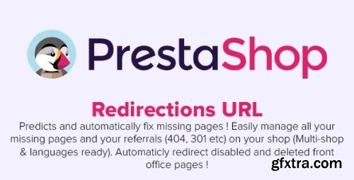 Redirections URL (301 / Auto-fixing / Multishop / SEO) v1.7.51 - PrestaShop Module