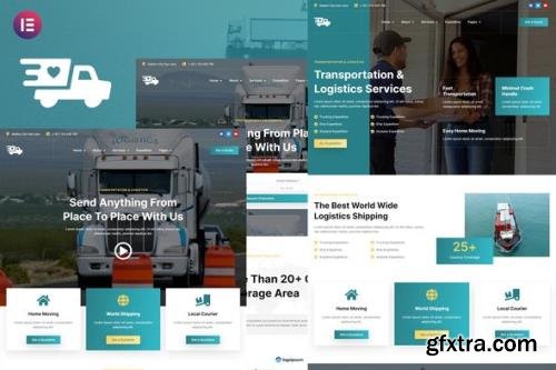 ThemeForest - Antar v1.0.0 - Transportation & Logistics Elementor Template Kit - 33862207