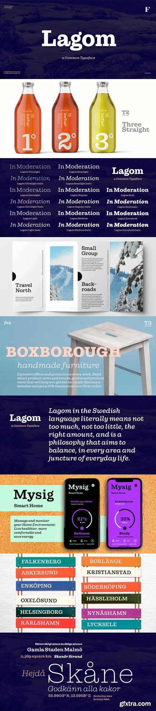 Lagom Font Family