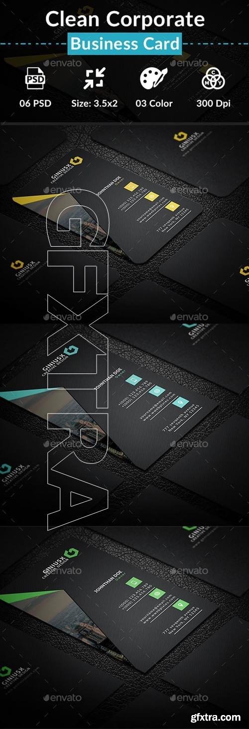 GraphicRiver - Clean Corporate Business Card 20447305