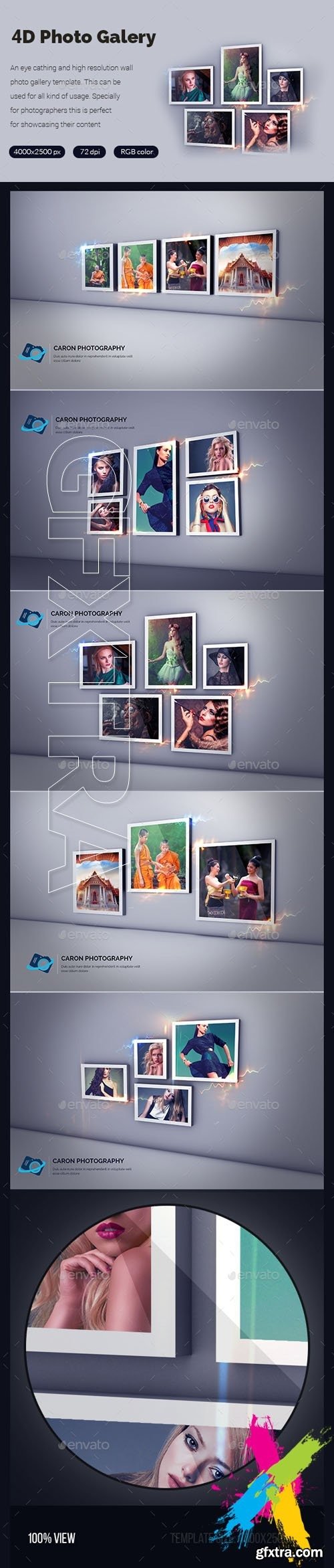 GraphicRiver - 4D Photo Gallery Template 20424516