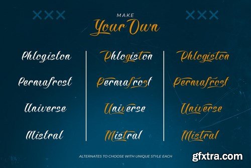 Lucky Pletan Typeface