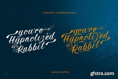 Lucky Pletan Typeface