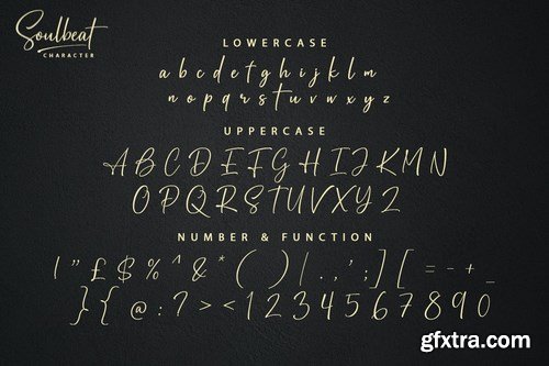 Soulbeat Signature Font