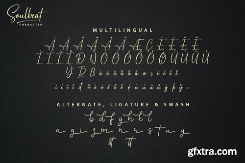 Soulbeat Signature Font