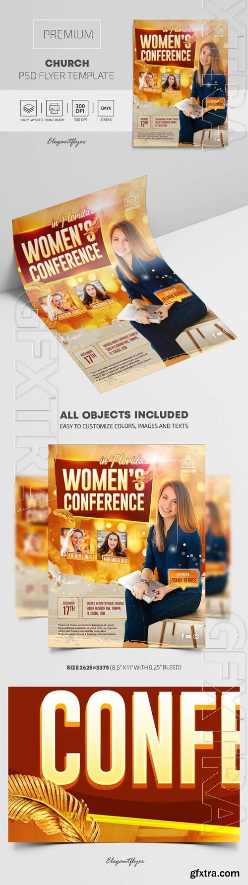 Church Premium PSD Flyer Template