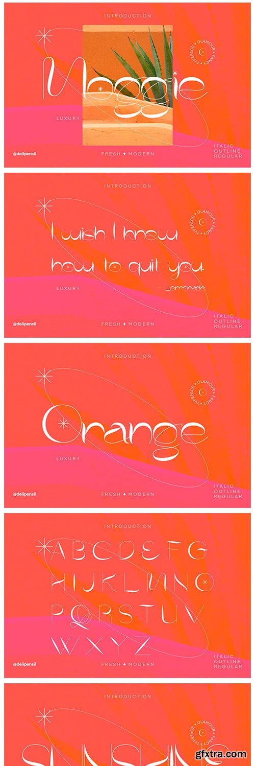 CM - Moggie - Fresh Modern Typeface 6493782