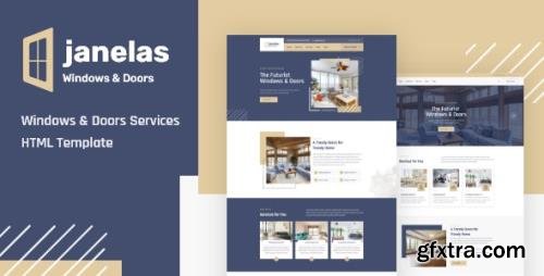 ThemeForest - Janelas v1.0 - Windows & Doors Services HTML Template - 33390620