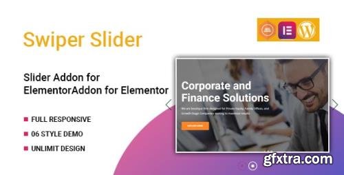 CodeCanyon - Swiper Slider Widget for Elementor v1.0.0 - 33436678