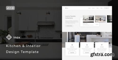 ThemeForest - inox v1.1.0 - Kitchen & Interior Design Template - 23468898