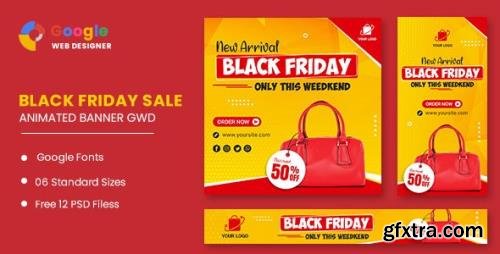 CodeCanyon - Black Friday Sale Bag HTML5 Banner Ads GWD v1.0 - 33905479