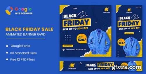CodeCanyon - Black Friday Sale HTML5 Banner Ads GWD v1.0 - 33905463