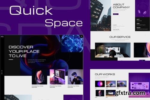 ThemeForest - QuickSpace v1.0.0 - Creative Business Elementor Template Kit - 33898074