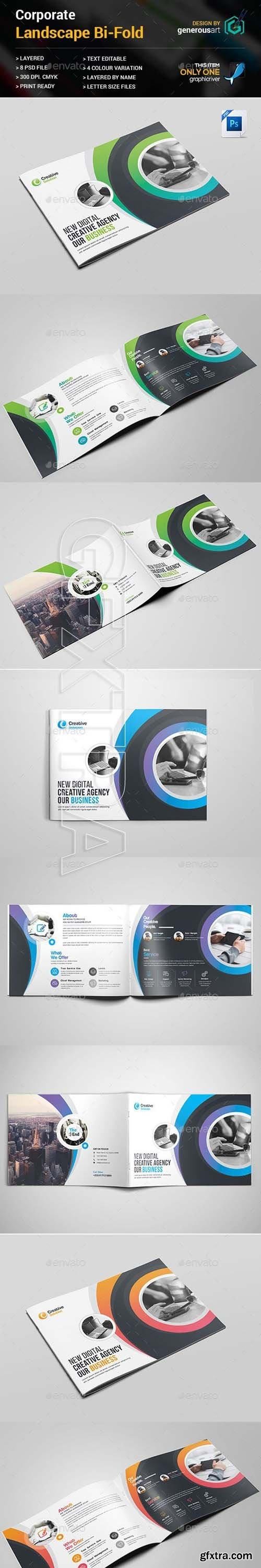 GraphicRiver - Landscape Bi-Fold Template 20364976