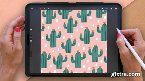 Create an Editable Pattern in Procreate with Color Variations