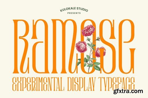 Ramose - Experimental Classic Display Serif Font