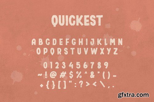 Quickest - Sans Serif Brush Font