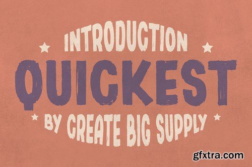 Quickest - Sans Serif Brush Font