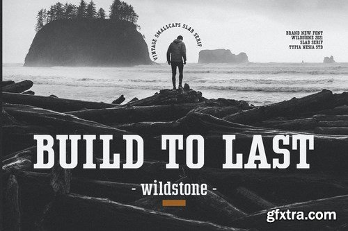 Wildstone - wild vintage smallcaps slab serif