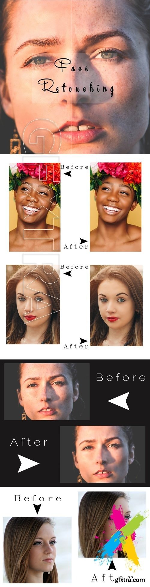 GraphicRiver - Flawless Skin Retouching Action 20354707