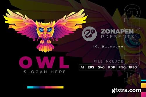 Owl Gradient Logo