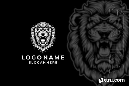 Lion Roaring Logo Design