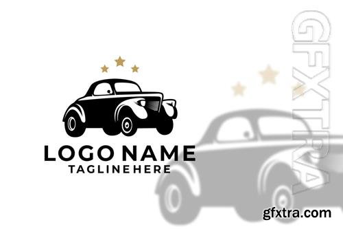 Old Car Logo Design