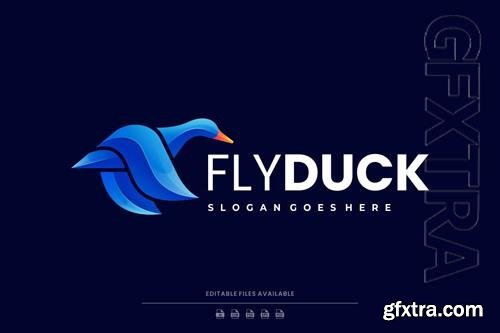 Fly Duck Gradient Logo