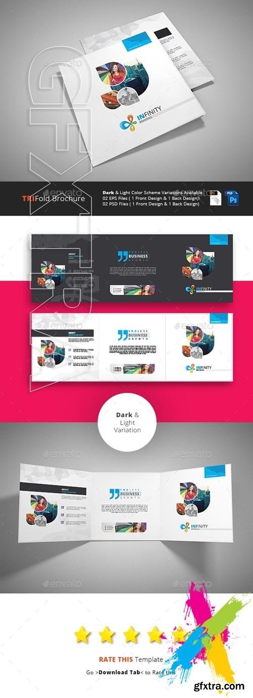 GraphicRiver - Trifold Square Brochure 20327806