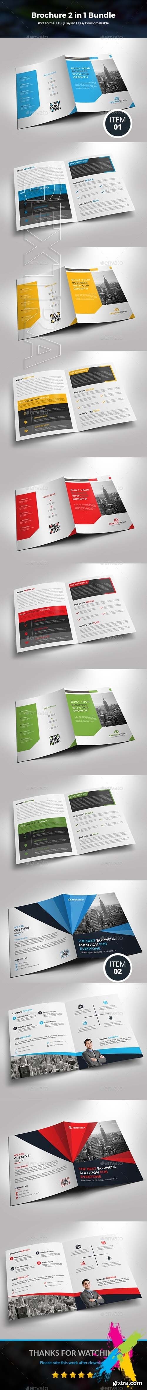 GraphicRiver - Bi-fold Brochure Bundle 20325494