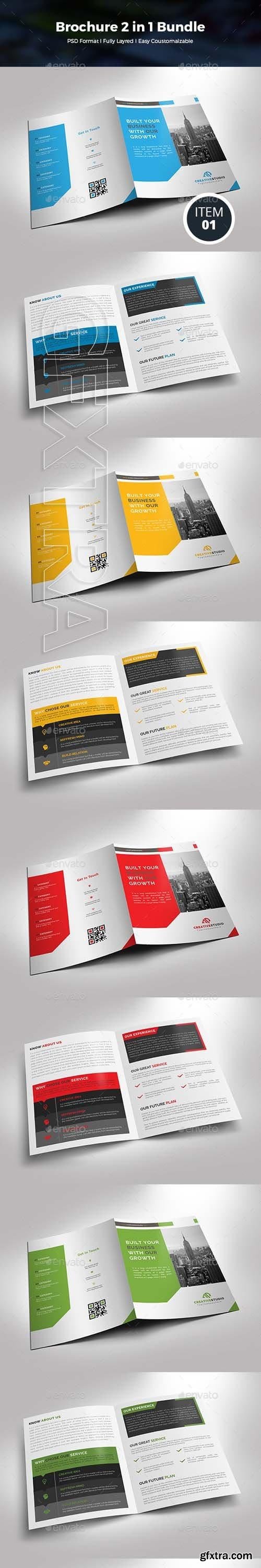 GraphicRiver - Bi-fold Brochure Bundle 20325494