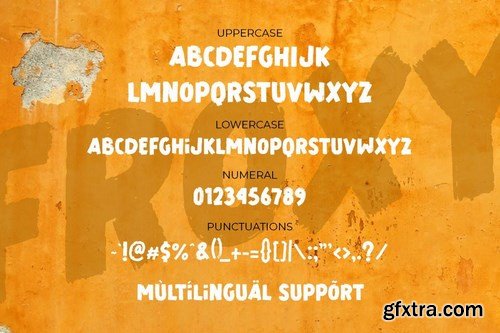 Froxy Sporty Advertisement Font