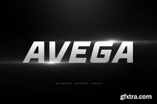 AVEGA - Modern Sport Font