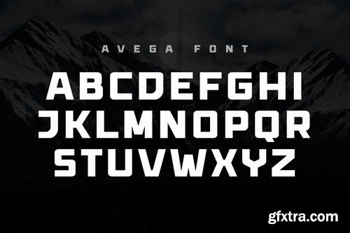 AVEGA - Modern Sport Font