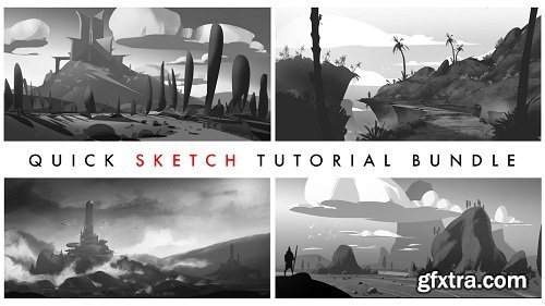 Gumroad - Quick Sketch Tutorial Bundle