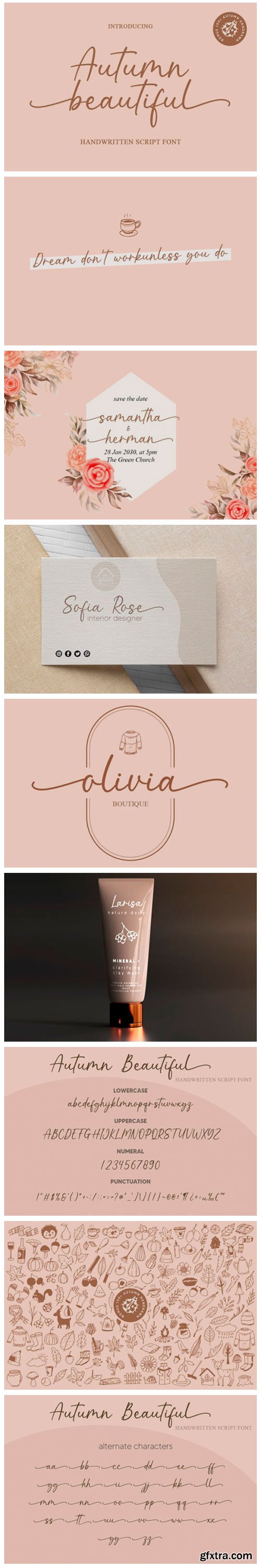 Autumn Beautiful Font