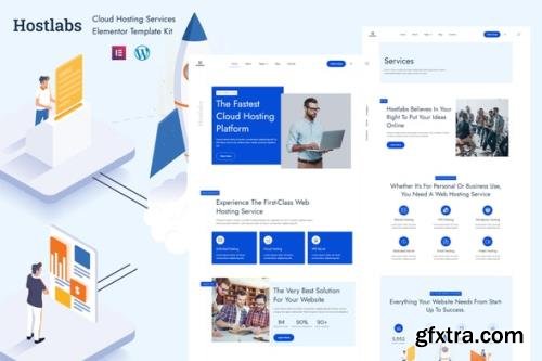 ThemeForest - Hostlabs v1.0.0 - Cloud Hosting Services Elementor Template Kit - 33932534