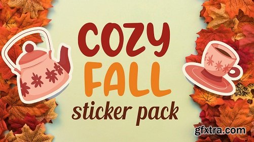 Draw a Sticker Pack in Procreate: Cozy Fall Vibe Illustrations