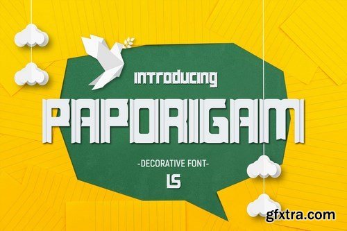 Paporigam Font