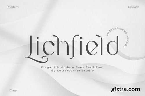 Lichfield Sans Serif Font