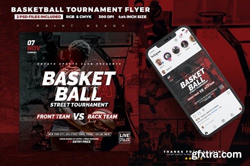 Basketball Street Tournament | Sport Flyer