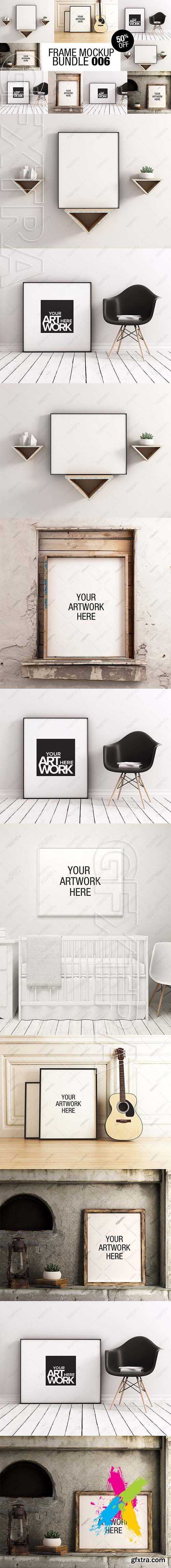 CreativeMarket - Frame Mockup Bundle 006 2172159