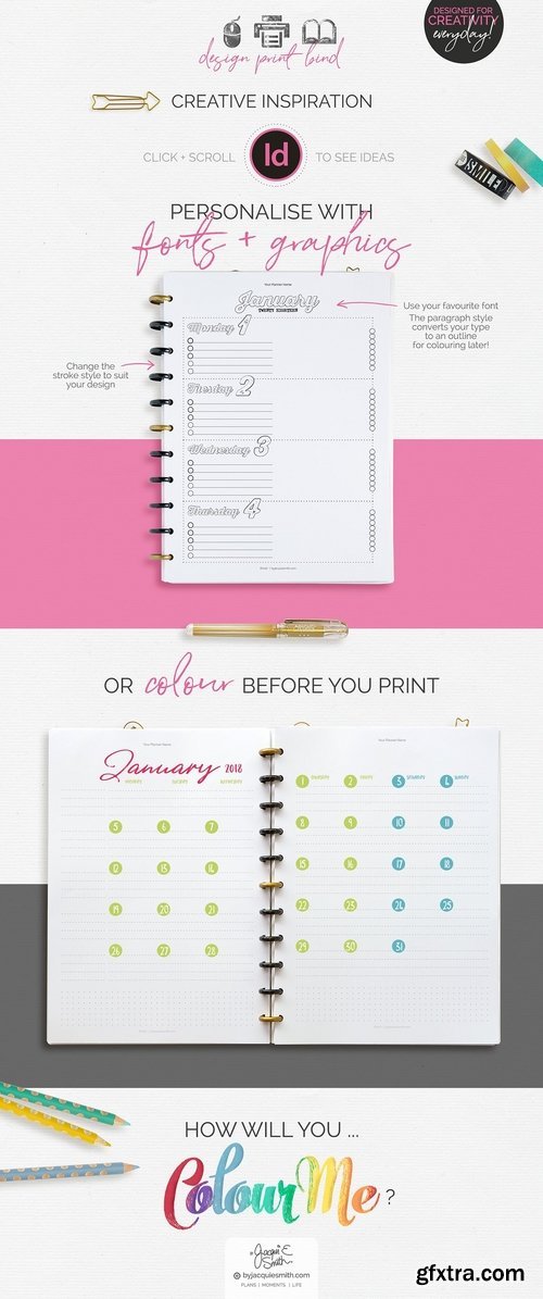 CM - US Letter ColourMe Planner Templates 1957912